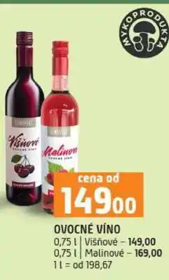 Terno OVOCNÉ VÍNO nabídka