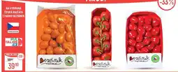 Globus Vybraná česká rajčata z farmy Bezdínek nabídka