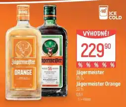 Globus Jägermeister, Jägermeister Orange nabídka
