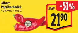 Albert Albert Paprika sladká nabídka