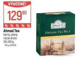 Globus Ahmad Tea nabídka
