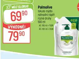 Globus Palmolive tekuté mýdlo náhradní náplň různé druhy 500 ml nabídka