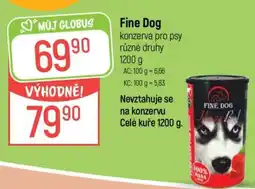 Globus Fine Dog konzerva pro psy nabídka