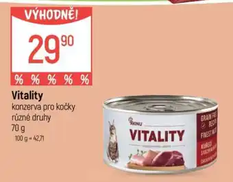 Globus Vitality konzerva pro kočky nabídka