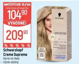 Globus SCHWARZKOPF Creme Supreme nabídka