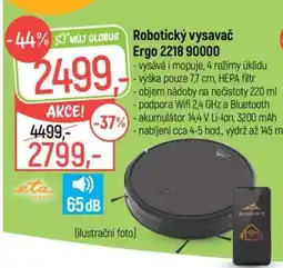 Globus Robotický vysavač Ergo 2218 90000 nabídka