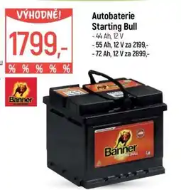 Globus Autobaterie Starting Bull nabídka