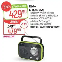 Globus Rádio SRD 210 BGN nabídka
