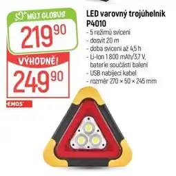 Globus LED varovný trojúhelník P4010 nabídka