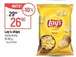 Globus Lay’s chips nabídka