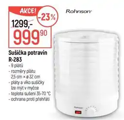 Globus Sušička potravin R-283 nabídka