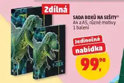 Penny Market Sada boxů na sešity nabídka