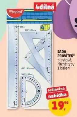 Penny Market Sada pravítek nabídka