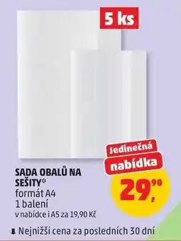Penny Market SADA OBALŮ NA SEŠITY nabídka
