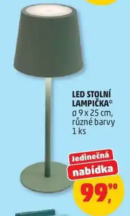 Penny Market LED stolní lampička nabídka