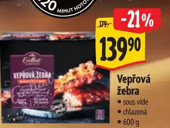 Albert Vepřová žebra nabídka