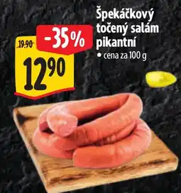 Albert Špekáčkový točený salám pikantní nabídka