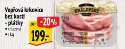 Albert Vepřová krkovice bez kosti- platky nabídka