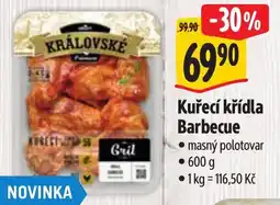 Albert Kuřecí křídla Barbecue nabídka