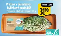 Albert Pražma v česnekovo- -bylinkové marinádě nabídka