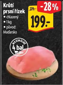 Albert Krůtí prsní řízek nabídka
