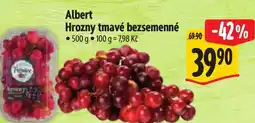 Albert Albert Hrozny tmavé bezsemenné nabídka