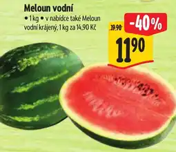 Albert Meloun vodní nabídka