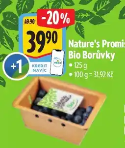 Albert Nature's Promise Bio Borůvky nabídka