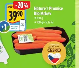 Albert Nature's Promise Bio Mrkev nabídka