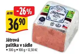 Albert Játrová paštika v sádle nabídka