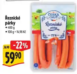 Albert Řeznické párky nabídka