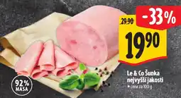 Albert Le & Co Šunka nejvyšší jakosti nabídka