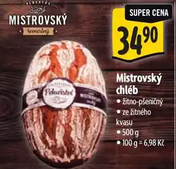 Albert Mistrovský chléb nabídka
