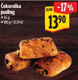 Albert Čokorolka puding nabídka