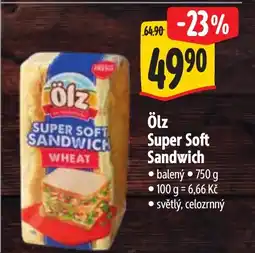 Albert Ölz Super Soft Sandwich nabídka