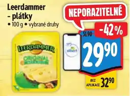 Albert Leerdammer - plátky nabídka