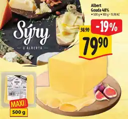 Albert Albert Gouda 48% nabídka