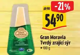 Albert Gran Moravia Tvrdý zrající sýr nabídka