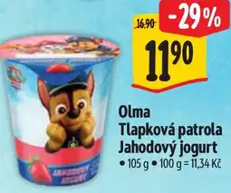 Albert Olma Tlapková patrola Jahodový jogurt nabídka