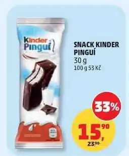 Penny Market SNACK KINDER PINGUÍ nabídka