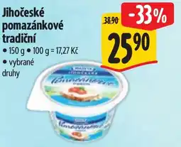 Albert Jihočeské pomazánkové tradiční nabídka