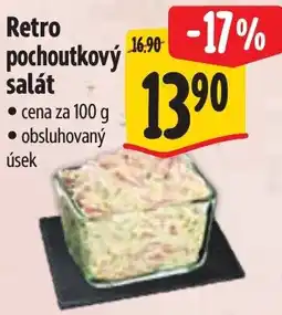 Albert Retro pochoutkový salát nabídka