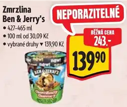 Albert Zmrzlina Ben & Jerry's nabídka