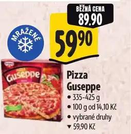 Albert Pizza Guseppe nabídka