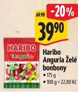 Albert Haribo Anguria Želé bonbony nabídka