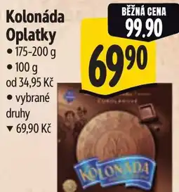 Albert Kolonáda Oplatky nabídka