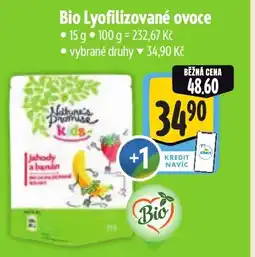 Albert Bio Lyofilizované ovoce nabídka