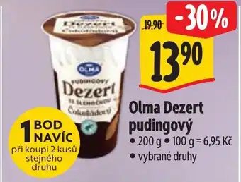 Albert Olma Dezert pudingový nabídka