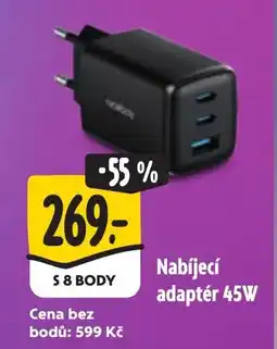 Albert Nabíjecí adaptér 45W nabídka