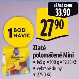 Albert Zlaté polomáčené Mini nabídka